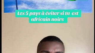 Les pays hostiles aux noirs