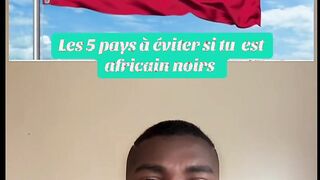 Les pays hostiles aux noirs