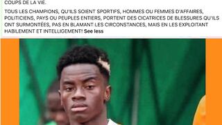 Adingra reste mon champion!
